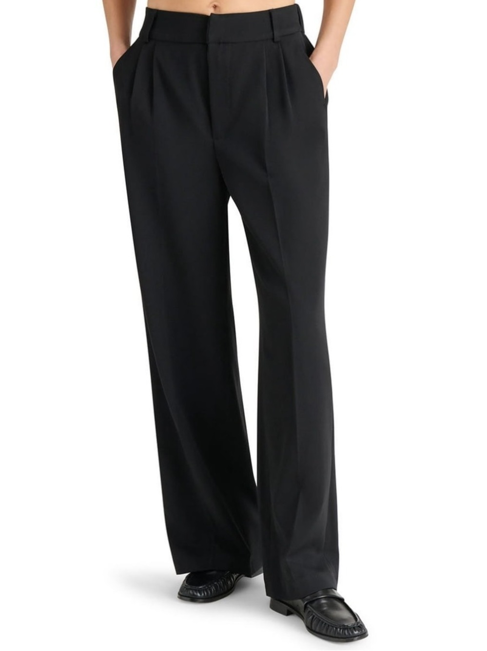 Steve Madden wide leg black trousers women’s xl 

New with tags